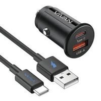VIVAN CCQ07 Car Charger 20W Pd Qc 3.0