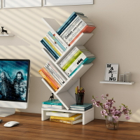書架 書櫃 書桌 簡易書架桌上置物架組合書櫃創意學生宿舍桌面收納簡約家用儲物架