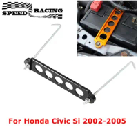 Car Racing Battery Tie Down Mount Bracket Lock Anodized For Honda Civic Si 2002-2005