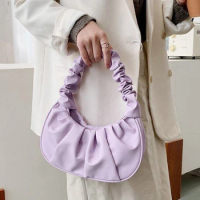 Folds Cloud Shoulder Bag Underarm Bag Popular Pleated Bag Handbag Bag for Women