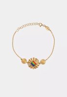 Kaimirra 斑彩石手链036（18K金）