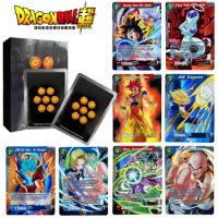 Dragon Ball Cards Shiny Son Goku Super Saiyan Series Signature Game Card Goku Classic Collection Toys Game Collection Card