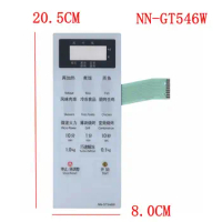Microwave Oven Membrane Switch 205MM 80MM for Panasonic NN-GT546W Microwave Oven Panel Touch Button Repair Parts