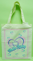 【震撼精品百貨】Hello Kitty 凱蒂貓~KITTY環保手提袋『米底粉愛心』