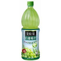 美粒果 白葡萄果汁飲料 蘆薈粒 1250ml【康鄰超市】