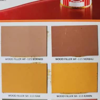 IMPRA WF 115 WF-115 SH-113 SH 113 WOOD FILLER / DEMPUL KAYU JATI KAMPER TEAK SUNGKAI 5KG / 5 KG - ME