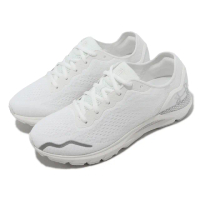【UNDER ARMOUR】慢跑鞋 HOVR Sonic 6 女鞋 白 銀 緩震 反光 運動鞋 UA(3026128101)