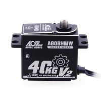 AGF A80BHMW V2 40kg Waterproof High Torque Brushless Servo Digital Servo for Remote Car and Boat