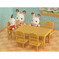 【Fun心玩】EP29630 麗嬰 日本 EPOCH 森林家族 餐桌組(不含玩偶) 玩具 家家酒 聖誕 生日 禮物