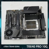 For Msi TRX40 PRO 10G Desktop Motherboard Socket sTRX4 DDR4 256GB PCI-E4.0 SATA3 M.2*2 USB3.2 ATX