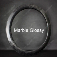 Marble 45mm Depth 26mm Width Glossy Tubular Disc Brake Carbon Wheelset 700C Disc Brake 24H /32H Carbon Rims