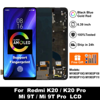 6.39" AMOLED For Xiaomi Mi 9T Pro / Mi 9T Lcd M1903F10G Display Digital Touch Screen For Xiaomi Redmi K20 Pro / K20 Replacement