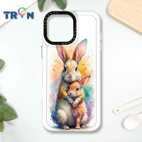 TRON IPHONE 16 PRO MAX 大小動物們-2 MAGSAFE 磁吸 防摔 太空殼 透白 手機殼