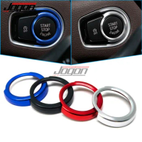 Car Ignition Engine Push Start Stop Button Switch Cover Circle Cases for BMW 1 2 3 4 Series X1 F20 F22 F30 F32 F48 Accessories