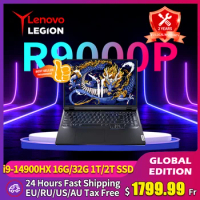 Lenovo Legion Y9000P Gaming E-Sports Laptop 2024 RTX 4060 Intel i9-14900HX 16" 16/32/64G RAM 1/2T SSD 2.5K 240Hz Notebook PC