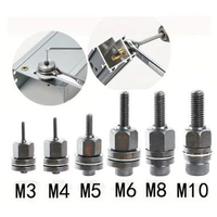 Hifeson Kepala Hand Rivet Manual Riveter Rivnut Alat Aksesori untuk M3 M4 M5 M6 M8 M10