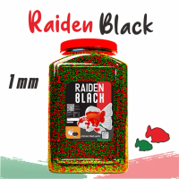 Pakan Pelet Makanan Ikan Mas Koki Raiden Pellet Bawang Hitam  [TOPLES MEGA SIZE & REFILL 1KG] IKANES
