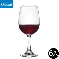 【Ocean】紅酒杯 260ml 6入組 Society系列(紅酒杯 玻璃杯 高腳杯)