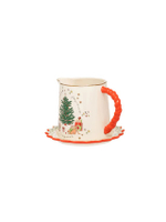 Set Gravy Jug & Saucer ลาย Star สี Multi