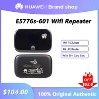 Original Unlocked Huawei E5776s-601 Wifi Repeater Mifi 150Mbps 4G LTE Router Network Signal Repeater With Sim Card Slot