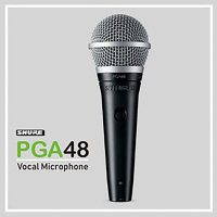 SHURE PGA48/動圈式麥克風/演講、演出均適用/附線/公司貨保固