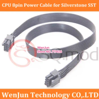 60CM CPU Modular 8Pin to 8(4+4)-Pin Motherboard Power Supply Cable for Silverstone SST-ST55F-G SST-ST65F-G SST-ST75F-GS