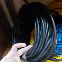 Kabel Serabut / kabel aki Nyaf 25 mm meteran - Hitam