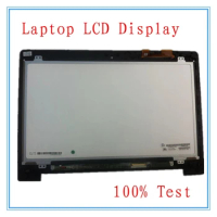 14" For ASUS VivoBook S400 s400c S400CA LCD Display Touch Screen Digital Matrix Assembly With frame JA-DA5343RA Fully Tested