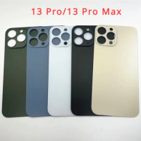 Big Hole Replacement For iPhone 13 Pro Max Battery Cover Rear Door Panel For iPhone 13 Pro Back Glass Housing Case