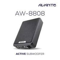 Avante Subwoofer | Car Audio AW-8808 8" Active Subwoofer