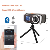 Digital Shooting Speed Tester with Bluetooth LCD Screen BB Shooting Chronograph Tester Air Gun Shooting Speed Meter