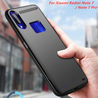 For Xiaomi Redmi Note 7 Note 7 Pro Battery Case 10000 Mah Fashion Charger Case Power Bank For Xiaomi Redmi Note 7 Battery Case