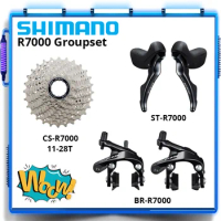SHIMANO R7000 Groupset 105 5800 R7000 ROAD Bicycle ST + BR + CS Front Rear Derailleur 11-28T 30T 32T 34T