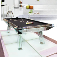 Billiard table home standard acrylic glass table bar multi-function billiard table commercial adult