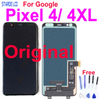 5.7" Original Super Amoled For Google Pixel 4 XL LCD Display Touch Screen Panel Digitizer with Frame Pixel 4 LCD