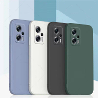 Sarung Warna Pepejal Silikon, Reka Bentuk Mudah, Serasi dengan Xiaomi Redmi Note 10 Pro Max, Note10t