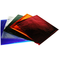 【文具通】全開 彩色 玻璃紙 黃 約89x91cm P1210004