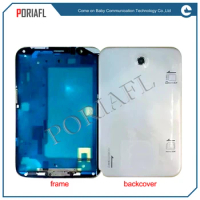 For Samsung Galaxy Note 8.0 N5100 N5110 LCD Front Bezel Frame Middle Housing Plate with back cover Repair Parts For GT-N5100