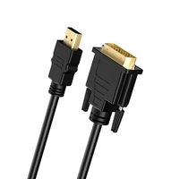 1m 1.5m 2m 3m 5m HDMI-compatible to DVI DVI-D cable 24+1 pin adapter cables 1080p for LCD DVD HDTV XBOX PS3 High speed cable