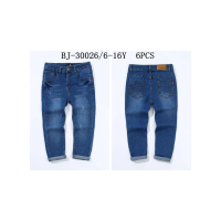New Cross-Border E-commerce Boys Jeans Pants Export Factory Direct Sales Boys Jeans Pants In Stock b