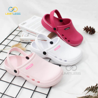 Sandal Wanita Bakpao Medis Laboratorium Sendal Baim Wanita Terbaru Anti Air Sandal Medis Perawat Cew