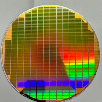 Silicon Wafer, CPU Chip, Semiconductor, Photolithography Chip, Integrated Circuit Technology, Decora