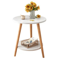 Functional and Stylish Double Decker Side Table for Living Room and Bedroom Decor Tea Table Bed Side Table Furniture Small Table