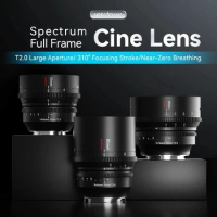 7artisans Cinema Lenses 35mm 50mm 85mm T2.0 Full Frame For Sony E FX3 Leica for LSL Nikon Z Z50 for Canon EOS-R