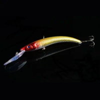 Wobblers 10 Colors 15.5cm 16.3g Hard Bait Minnow Rattle Crank Fishing Lures Bass Fresh Salt water 2# Hook Crankbait