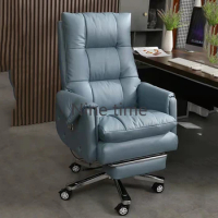 Recliner Boss Office Chairs Ergonomic Cushion Foot Rest Visitor Computer Chair Massage Girl Sillas De Oficina House Furniture