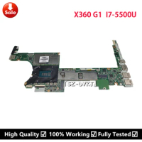 For HP X360 G1 13-4000 Laptop motherboard 808445-601 808445-501 808445-001 CPU i7-5600U i7-5500U 8G RAM DA0Y0DMBAF0 Mainboard
