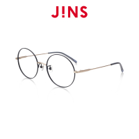 【JINS】復刻經典輕量金屬眼鏡(ALMF20S218)深海軍藍