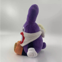 19cm Small Size Mary Mario Purple Mushroom Seed Invisible Thief Rabbit Plush Toy Doll patung shrek t