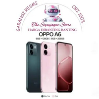 Oppo A6 6/128 6/256 New Garansi Resmi Promo Bandung Blue 6/128